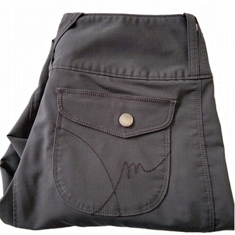 Merrell aeroblock trousers stretch pants 6 grey charcoal adventure-ready hicking